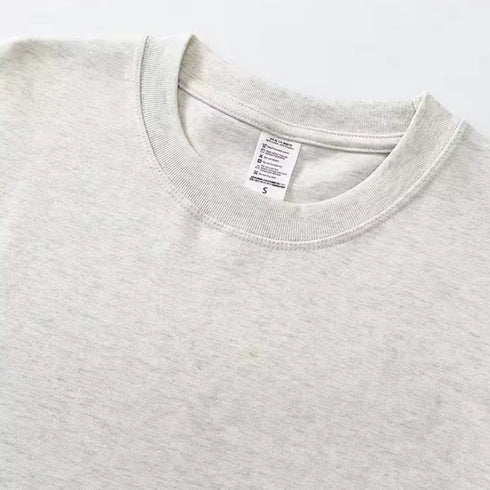 Women's Heavyweight Relaxed Crew Neck Long Sleeve T-Shirt